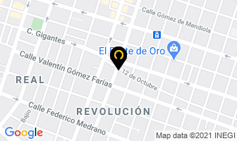 Mapa de Electro Partes Gava S.a. De C.v. en Guadalajara