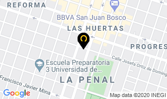 Mapa de Electronica Del Hogar en Guadalajara