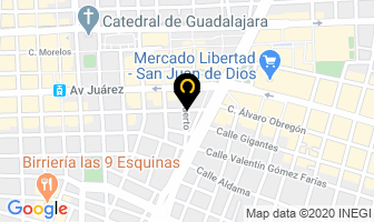 Mapa de Electronica Emispheria en Guadalajara