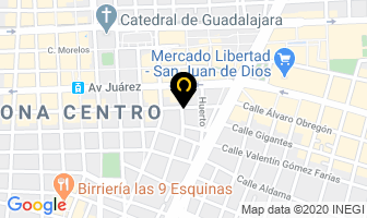 Mapa de Electronica Mike en Guadalajara