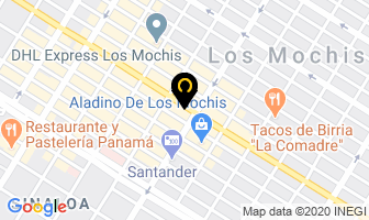 Mapa de Electronica Oriental En Los Mochis en Ciudad de Mexico