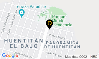 Mapa de Eleganze Eventos en Guadalajara
