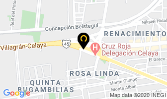 Mapa de Embobinados Briseño De Celaya en Celaya