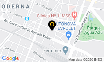 Mapa de Embotelladora Aga, S.a. De C.v. en Guadalajara
