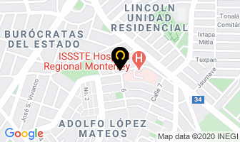 Mapa de Empacadora Del Noreste S.a. De C.v. en Monterrey