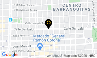 Mapa de Emprende Guadalajara en Guadalajara