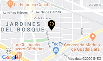 Mapa de Enar Representaciones, S.a. De C.v en Guadalajara