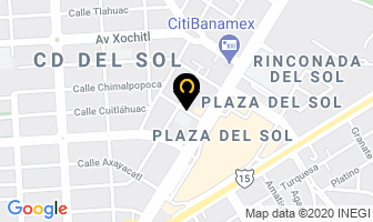 Mapa de English Now en Zapopan