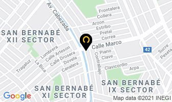 Mapa de Equipos De Carburacion L.p. en Monterrey