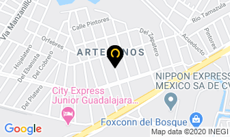 Mapa de Equipos, Estructuras Y Montajes Gacel S.a De C.v en San Pedro Tlaquepaque