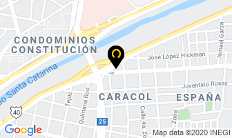Mapa de Equipos Para Lavar, S.a. De C.v. en Monterrey