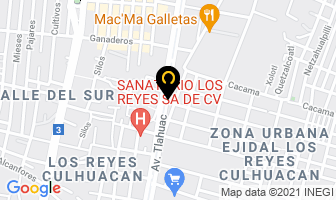Mapa de Equipos Ventiladores Y Bombas en Ciudad de Mexico