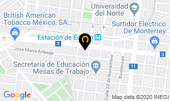 Mapa de Equipos Y Sistemas HidraÚlicos S.a. De C.v. en Monterrey