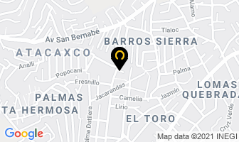 Mapa de Equus Labs - Diseño Web en Magdalena Contreras