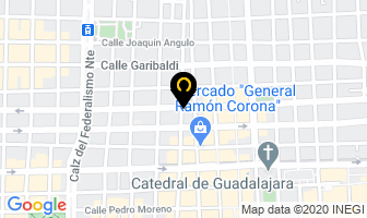 Mapa de Escalera Gonzalez Everardo en Guadalajara