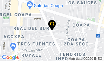 Mapa de Escuela Continental en Ciudad de Mexico