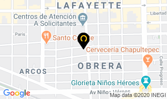 Mapa de Escuela Culinaria Internacional en Guadalajara