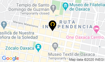 Mapa de Escuela De Baile Salsa Na´ma en Oaxaca de Juárez