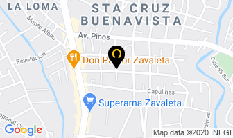 Mapa de Escuela De Idiomas Inhouse en Ciudad de Mexico