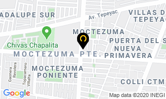 Mapa de Escuela De Manejo Del Sol en Zapopan