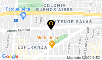Mapa de Escuela De Manejo Vargas en Ciudad de Mexico