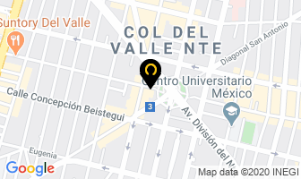 Mapa de Escuela Internacional De Oratoria en Ciudad de Mexico