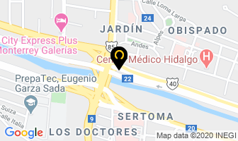 Mapa de Escuela Primaria Cuauhtemoc en Monterrey