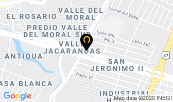 Mapa de Escuela Universal Un Curso De Milagros en León