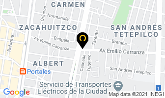 Mapa de Especialidades Creativas S.a. De Cv en Ciudad de Mexico