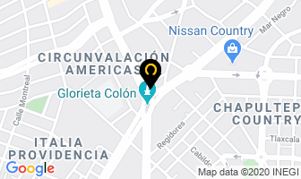 Mapa de Estacion De Servicio Colon en Guadalajara