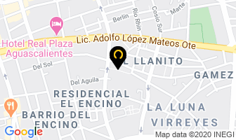 Mapa de Estancia De Vida De Nuestra Señora De Guadalupe A.c. en Aguascalientes