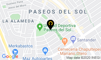 Mapa de Estancia Infantil Netzi, A.c. en Guadalajara