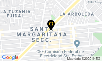 Mapa de Estetica Automotriz en Zapopan