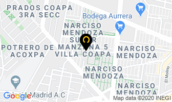 Mapa de Estética Canina Almendra en Tlalpan