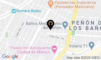 Mapa de Estetica Capricornio en Ciudad de Mexico