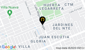 Mapa de Estetica D´ Lydia en Chihuahua
