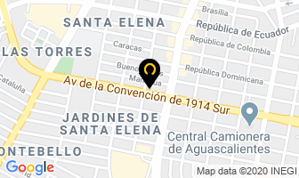 Mapa de Estetica Unisex Javier Y Barbara en Aguascalientes
