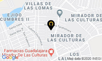 Mapa de Estética Unisex Paulette en Aguascalientes