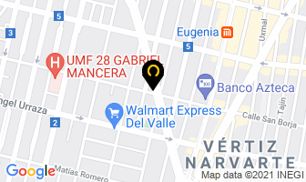 Mapa de Estetica ** Yuli B´s ** en Ciudad de Mexico