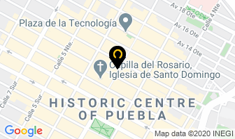 Mapa de Estudio Fotografico Foto Star en Puebla