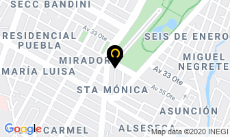Mapa de Estudios De Fotografia Profesional En Puebla en Ciudad de Mexico