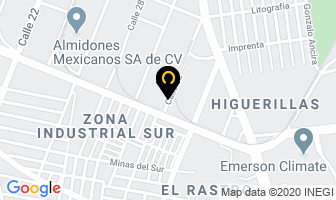 Mapa de Euroglas en Guadalajara