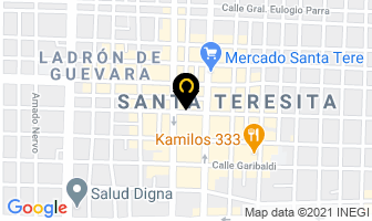 Mapa de Eventos Nueva Era en Guadalajara