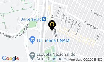 Mapa de Eventos Universales en Ciudad de Mexico