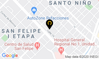 Mapa de Exitus Credit en Chihuahua