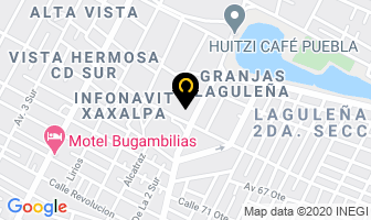 Mapa de Expendio De Visceras De Res Maurita en Puebla