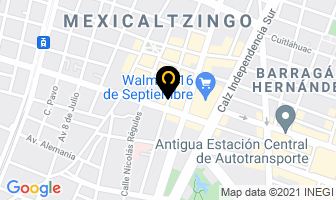 Mapa de Express Rent A Car en Guadalajara