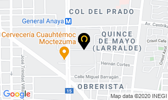 Mapa de Fabricas Monterrey S.a. De C.v. en Monterrey
