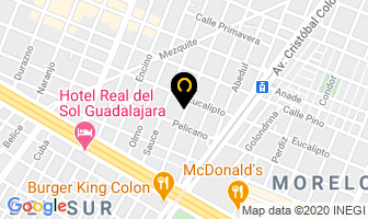 Mapa de Farmacia 2V en Guadalajara
