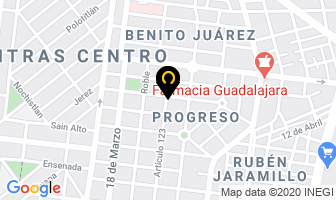 Mapa de Farmacia Dolores en Monterrey